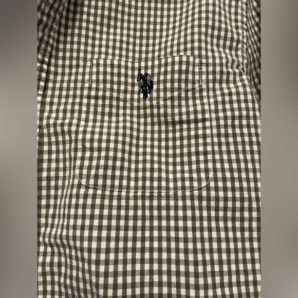 Men's Checkered Shirt - US Polo Assn Medium - Picture 3 of 4